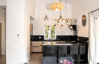 Plan de la Tour M2 - Villa 6 pers climatisée, 3 ch, piscine privée chauffée, calme & verdure - Foto 4