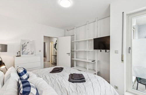Gelbe Koffer - Family & Business 2 SZ Apartment in Neunkirchen - Self-Check-in - Balkon - Parkplatz - bis 5 Pers - Foto 21