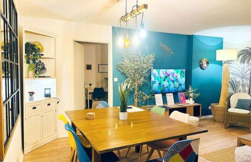 LOASIS -T4 Garage Terrasse WIFI Centre-Ville Gare - Foto 33