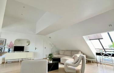 Penthouse 90m2 Terrace Parking 10m Paris Center - Foto 2