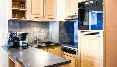 South facing 2-bed apartment with fireplace, Terrasses dEos - Photo 5