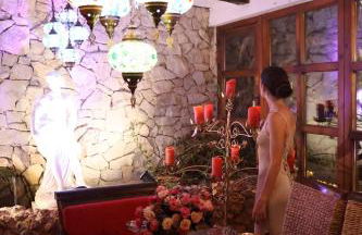 Refugio madera estilo árabe con estatuas, estanques y un pequeño zoo - Foto 48