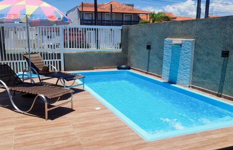 Mar Doce Lar Casa na praia de guaratuba com piscina e ar condicionado - Foto 8