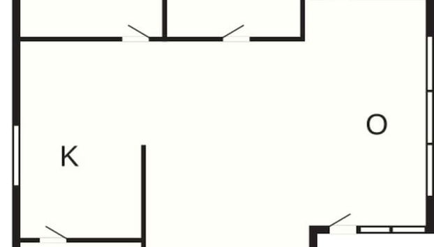 6 Person Holiday Home in Hurup Thy - Foto 3, Grundriss