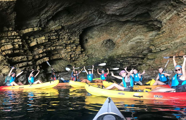 Tour en kayak con snorkel por Cala Codolar - Foto 7