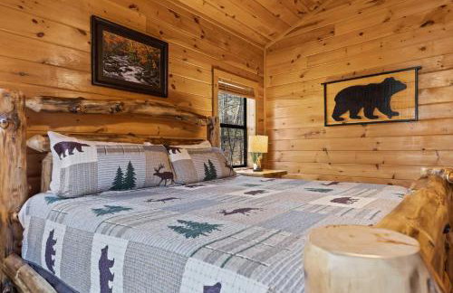 Cozy Cabin Game Room Fire Pit Grill Spa - Foto 21