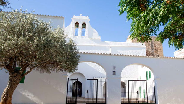 Uno degli edifici tipici di San Antonio Abad