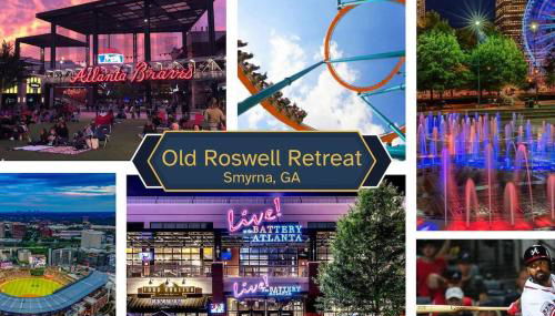 Lux Home-mins to Truist Park wKing pet friendly - Foto 4