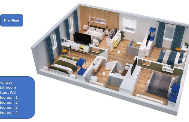 House 756 Mainz: Families, Friends & Business – Sauna, Parking, Near Messe & Airport - Foto 54