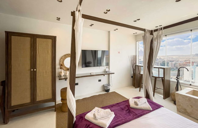 Xuru Stays I The Pyramids Horizon Studio w/ Bathtub - Foto 5