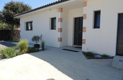 VILLA ALAÏA neuve avec piscine, pétanque proche plage et golf - Foto 2