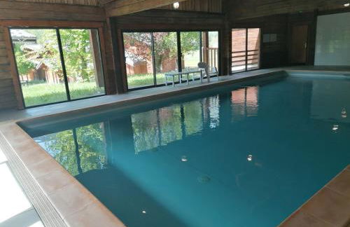 Châlet CARIBOU 74 avec Piscine Chauffée - Foto 32