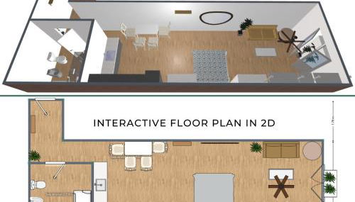 Studio Chic con Balcon y A/C - Photo 2