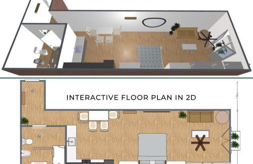 Studio Chic con Balcon y A/C - Photo 2