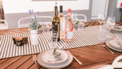 Luxe villa for 8 - Private Pool -AC -BBQ Area - Patio - 160Mbps - Olives - Palm - vineyard - Foto 5