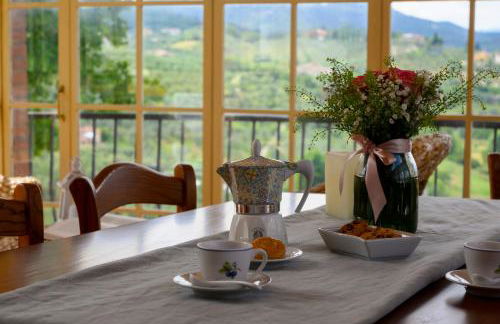 Villa panoramica con Jacuzzi privata tra Firenze & Lucca ,3 camere, 4 bagni - Foto 32