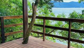 Casa no costão da Enseada de Brito - Foto 3