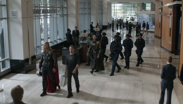 Una de las escenas de Avengers: End Game