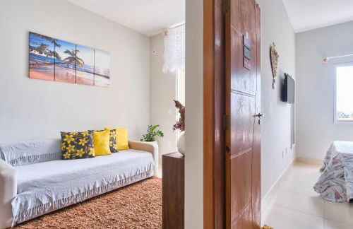 Dois Quartos, Sacada com Churrasqueira, a 400 MTS do Projeto Tamar e 800 MTS do Aquário - Foto 17