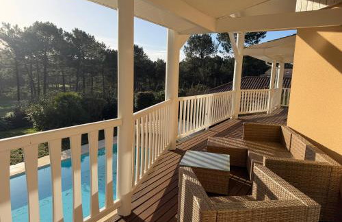 Villa Luxe piscine chauffée, 4 chambres, surplombant le golf entre océan & lac Plage à 5 min - Foto 40
