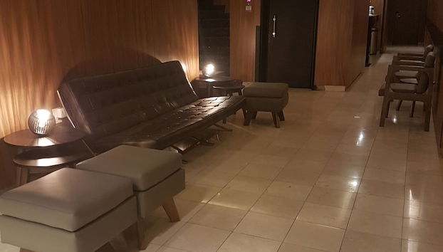 Sala de estar do lobby