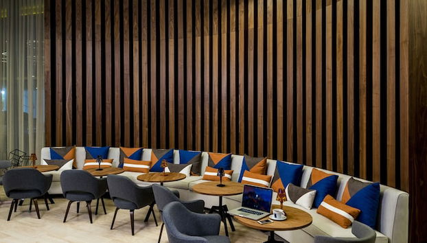 Zona de estar del vestíbulo