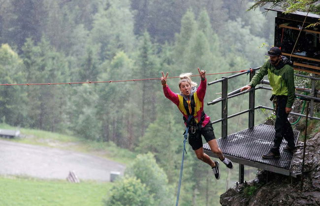Canyon swing au Glacier Canyon - Photo 2