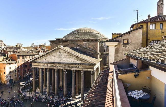 Pantheon View from Terrace Apartment - Foto 18