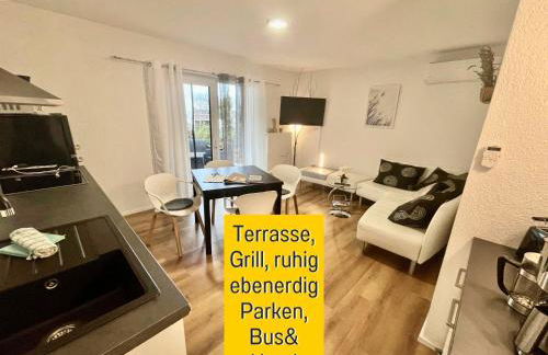 OLIVE - Ruhe & Entspannung in 2-Zi-Fewo mit Garten-Whirlpool, Terrasse & Hund willkommen by FerienWohnenAmSee - Foto 7