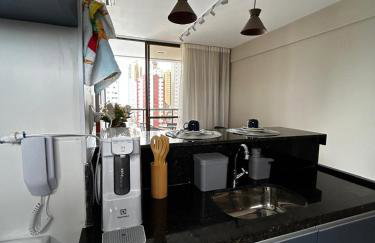 Novo Apartamento quarto e sala próximo da Praia do Porto da Barra - Foto 30