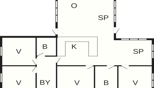 Holiday Home in Ansager - Photo 4, Floor plan