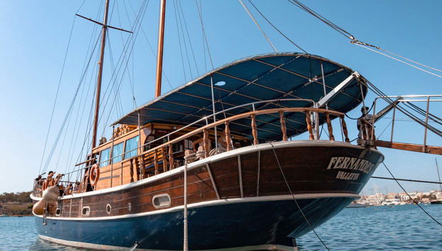 Goleta Fernandes lista para la travesía