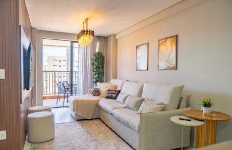 Apartamento 2 quartos, luxuosos com piscina na cobertura e 2 min da praia de Manaira - Foto 20
