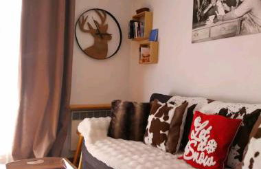 Arêches, 4 pers, télésiège à 5 mn à pied, grande terrasse en RDJ - Foto 5