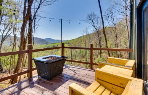 Deck and Fire Pit Mtn-View Cabin in Rabun Gap - Foto 19