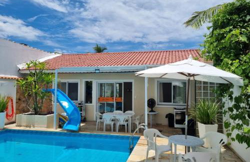 Casa Premium Piscina Privativa Gigante com Escorregador Próxima à Praia - Foto 35