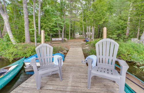 Private Dock and Deck Tranquil Dam Pond Cottage! - Foto 5