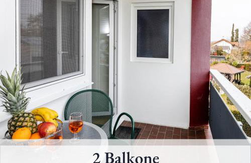 Ferienhaus Petra - Großzügige Ferienwohnungen in bester Bodenseelage l 1 Minute zum Bodensee l 7 Ferienwohnungen l Vollausgestattete Küchen l Gratis-WLAN l Gratis Parkplätze l Mitten auf der Mettnau - Photo 11