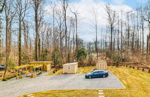 Hot Tub, Fire Pit and Patio A-Frame Stafford Cabin - Foto 31