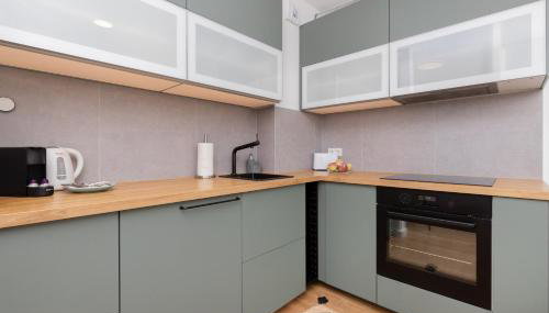 Bright & Trendy Gdańsk Apartment with Balcony by Noclegi Renters - Foto 4, stove, pet friendly, toaster