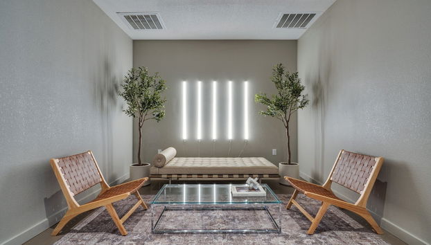 Sala de estar do lobby