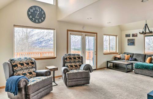 Alaskan Mountain Gem with Private Hot Tub and Gym! - Foto 4