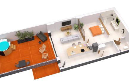 Hermès - Loft avec jacuzzi & terrasse - Foto 12