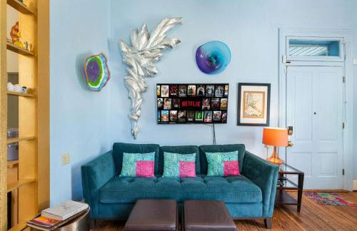 Vibrant Location Artistic Home Downtown King Bed - Foto 7