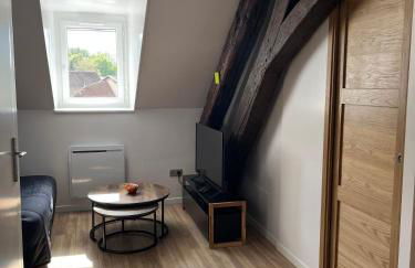 Appartement de la Fontaine à la Tour du Pin hyper centre parking privé - Foto 4