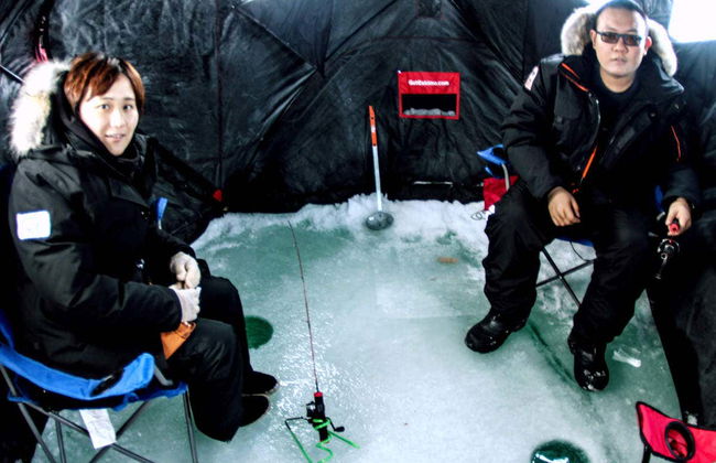 Pêche sur glace à Great Slave Lake - Photo 5