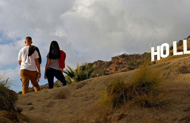 Senderismo hasta el cartel de Hollywood - Foto 9