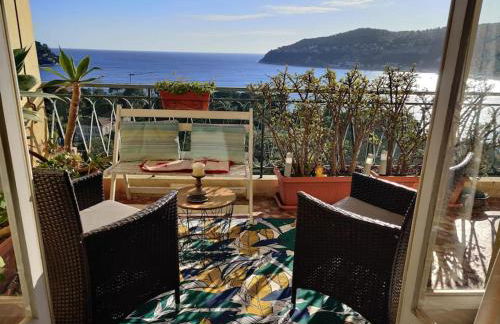 Vintage flat on Villefranche bay - free car park - Foto 35