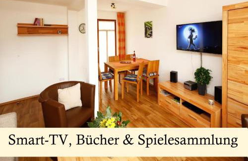 Ferienwohnung Morgensonne am Kurpark Bad Berka # gratis Parkplatz # ebenerdig # Spielplatz # WLAN # 2 Schlafzimmer # Nähe Weimar # Weimarer Land # Smart-TV - Photo 2