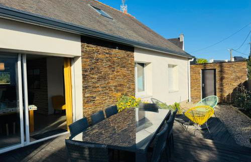 Confortable maison rénovée, jardin clos, 1km plage - Foto 13